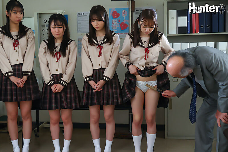 『理不尽なブラック校則に支配される。山奥の全寮制女子校でセーラー服美少女たちがスマホもプライドも奪われ、3P・4Pの波状攻撃と過激なイラマチオに咽び泣く完全決壊ハメ撮り（hublk-00061）』フェチ動画レビューの画像